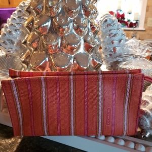Coach make-up pouch